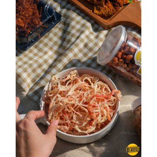 Mực Xé Hấp Nước Dừa Sài Gòn Khay 250gram