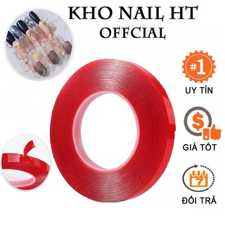 Băng dính tạo fan mi, băng keo băng dính đỏ đa năng tiện dụng