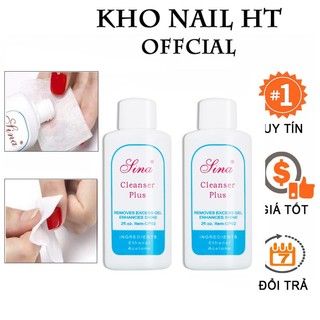 Nước lau sơn gel, nước lau gel móng tay Clean plus nước rửa cọ 60ml