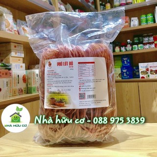 Phở gạo lứt cao cấp HT FOOD 500gr - Date: 3/2025 - Nhà Hữu Cơ
