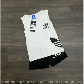 Bộ ba lỗ das cho bé trai 6-22kg