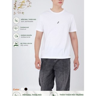Áo Thun Nam Cao Cấp Premium 100% Organic Cotton Sure, Chất Liệu sợi Bông Tự Nhiên Thoáng mát