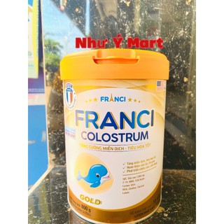 Sữa Franci Colostrum Gold 0+, 1+ 800g date mới nhất cho bé
