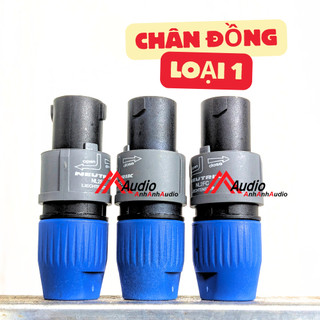  Giắc cắm loa Speakon chân đồng hàng loại 1  giá 1 cái 