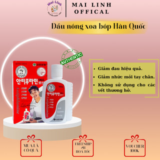 Dầu nóng hàn quốc 100ml