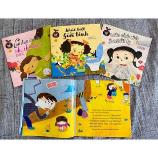 Bộ sách - Giáo dục giới tính cho bé ( 10 cuốn )