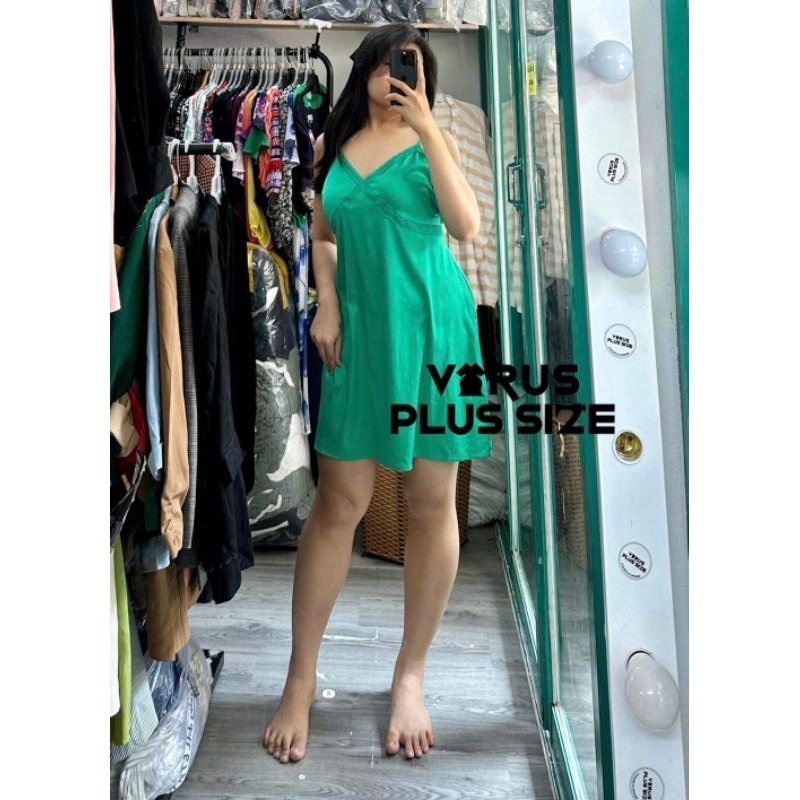[Viruplussize] Đầm lụa ngủ Colsie bigsize