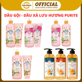 Combo dầu gội xả đủ loaị purité giúp lưu hương lâu dịu nhẹ tóc, phục hồi nuôi dưỡng tóc từ sâu bên trong