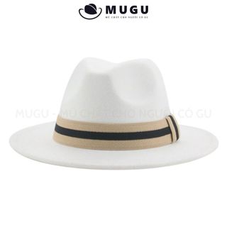 Mũ Phớt Nam  FN18 Rộng Vành - Mũ Fedora Vintage Chụp Ảnh | MUGU