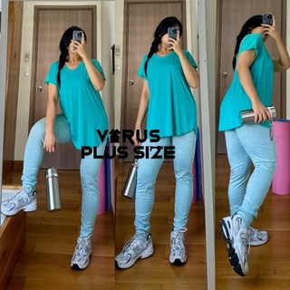 [Virusplussize] áo tập Xersion cổ tim bigsize