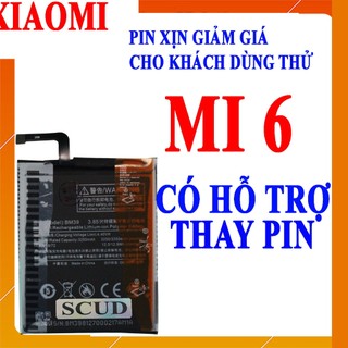Pin Scud cho Xiaomi Mi 6 mã BM39 - 3350mAh