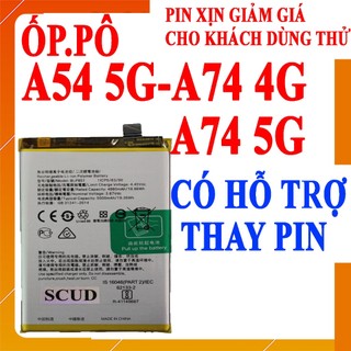 Pin Scud cho Oppo A54 5G/A74 5G/A74 4G BLP851 - 5000mAh