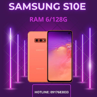 Điện thoại Samsung s10e máy đẹp nguyên zin bản mỹ 1 sim ram 6/128g chuẩn zin