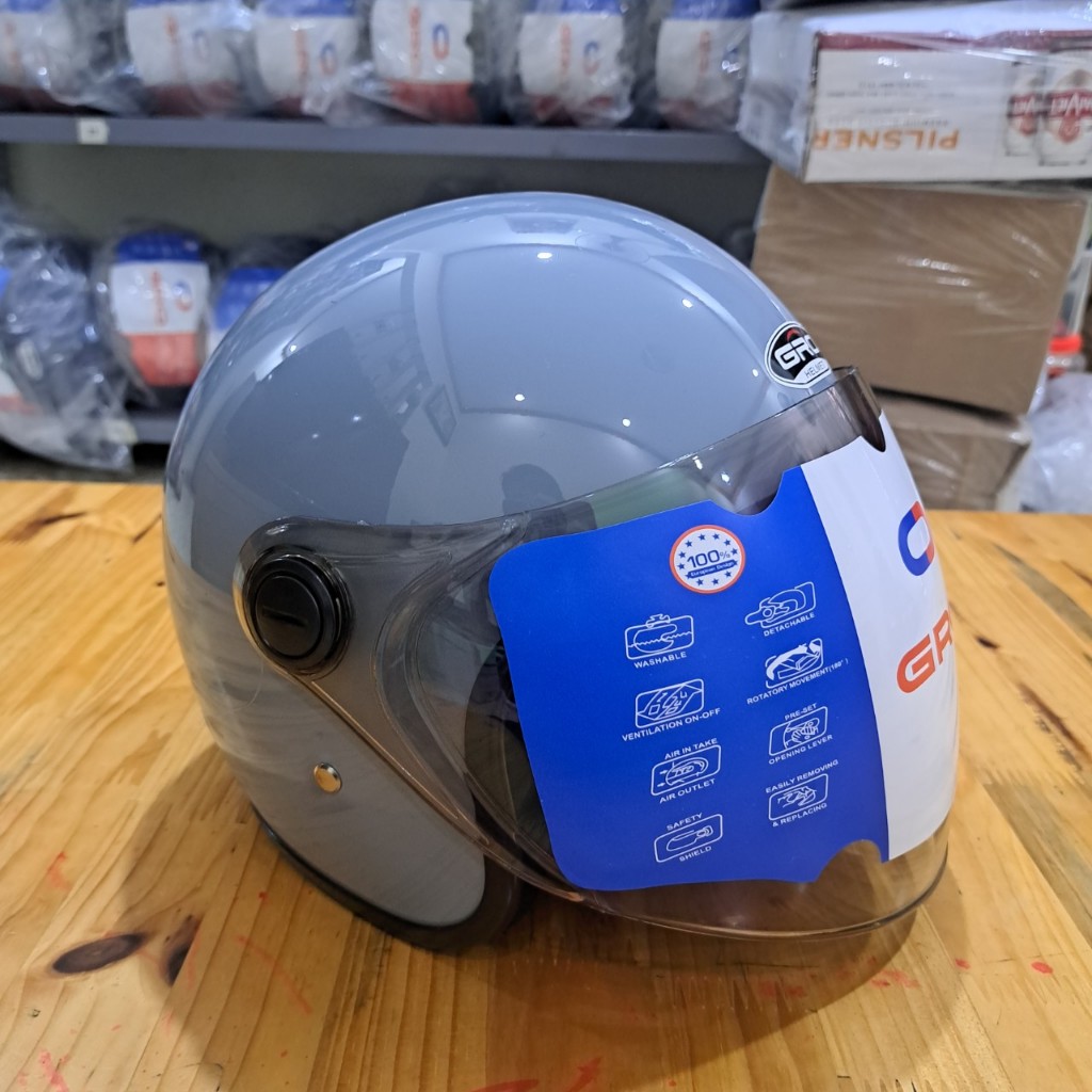 Mũ bảo hiểm Helmet GRO 818 cao cấp - Bảo hành 12 tháng - Cho cả nam và nữ