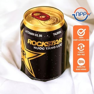 Nước tăng lực rockstar lon 250ml