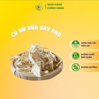 Củ hủ dừa sấy khô gói 50g - đặc sản bến tre