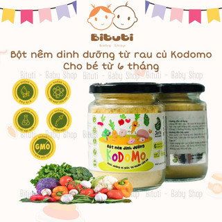 Bột nêm rau củ dinh dưỡng Jan's Kodomo cho bé từ 6 tháng (Date 2025) - Bituti Shop