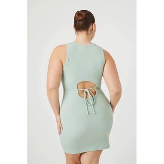 [Virusplussize] Sale outlet - Đầm ba lổ F21plus hở lưng bigsize (2599)