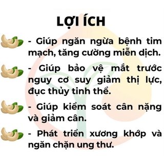 500G Hạt điều rang muối nguyên lụa BÌnh Phước