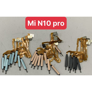 Nút nguồn home xiaomi redmi note 10 pro/Cáp flex redmi note 10pro/Cảm biến vân tay home mi note 10pro zin mới