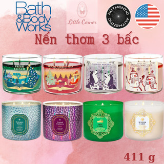 Nến thơm 3 bấc BATH AND BODY WORKS BBW 411g