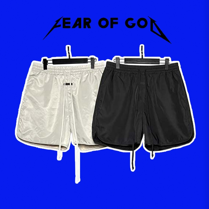 ⚡️[Mirror Quality] - Quần short FEAR OF GOD Nylon Track Shorts GREY Seventh Collection, quần short F