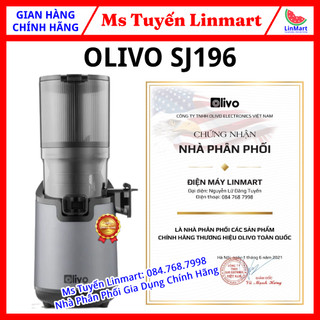 Máy ép chậm olivo sj196 - ép trái cây nguyên quả - bảo hành 5 năm