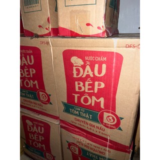 Thùng nước mắm đầu bếp tôm 2 chai ( mỗi chai 4,8 lít)