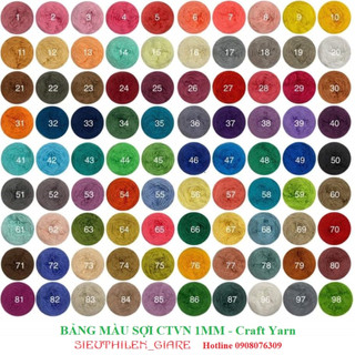 LEN SỢI CTVN (bảng màu 2)