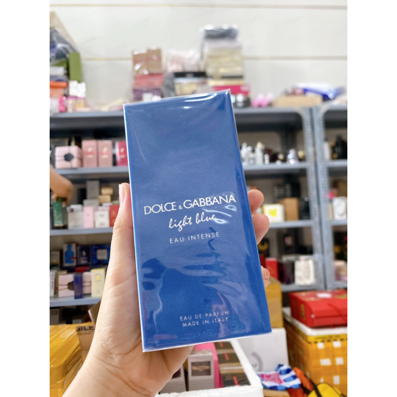 [ CHÍNH HÃNG ] Nước Hoa Nữ DOLCE DG Light Blue Eau Intense 100ml