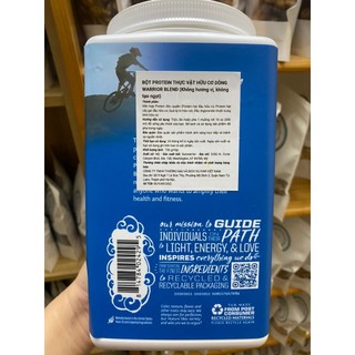 Bột protein thực vật hữu cơ Sunwarrior Warrior
