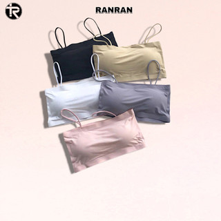 Áo bra su đúc hai dây chất su đúc lụa mát lạnh chính hãng ranran 8881
