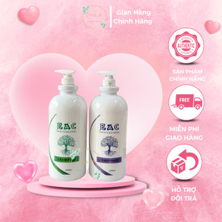 Cặp gội - xả phục hồi tóc siêu mượt eac 2000ml