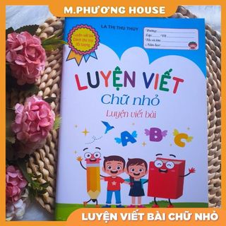 Vở rèn viết bài chữ đứng chuẩn