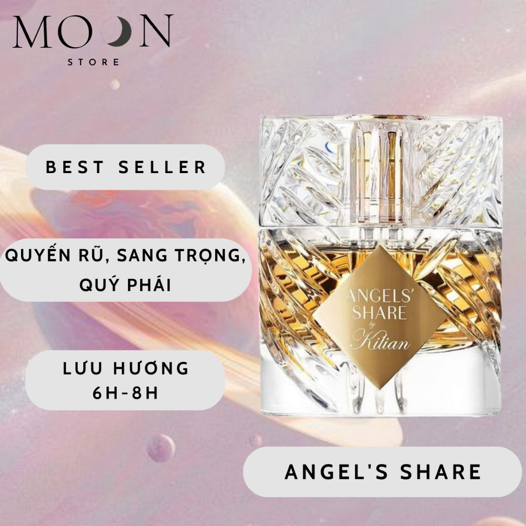 Nước hoa chiết Kilian Angel's Share- Dành cho cả Nam và Nữ -Phong cách: Quyến rũ, Cuốn hút, Sang trọng