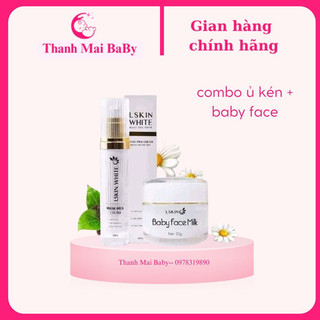 Combo ủ kén tằm và kem baby face