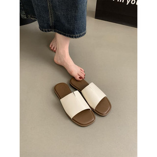 Dép lê bản to da mềm - Bunny Shoes