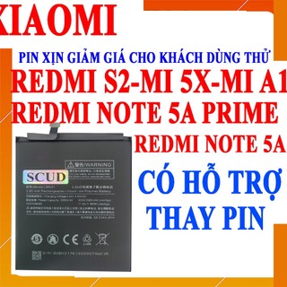 Pin Scud cho Xiaomi Redmi S2/ Redmi Note 5A/ Redmi A1/ Mi 5X/ Redmi Note 5A prime (BN31) - 3080mAh
