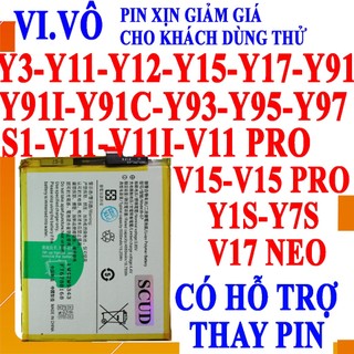 Pin Scud cho Vivo Y1S/Y7S/Y3/Y11/Y12/Y15/Y17/Y71/Y91/Y91i/Y91C/Y93/Y95/Y97/V9/V11i/V11/V11 Pro/V15/V15 Pro/V17 Neo/S1
