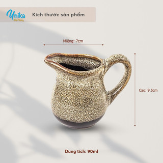 Bình Sữa - Bình Rót Sữa (2 màu 7x9cm ) - Gốm Sứ Cao Cấp Bát Tràng