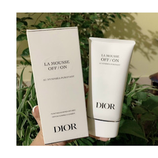Sữa rửa mặt Dior La Mousse OFF/ON Foaming Cleanser Fullsize 150ml - Pháp