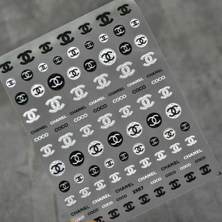 Sticker Chanel lụa 5D