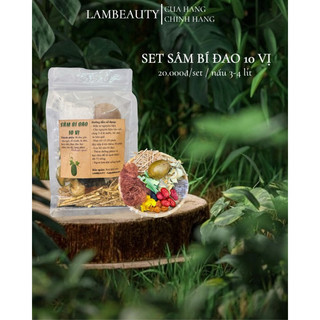 Set sâm bí đao 10 vị nấu 3-4 lít nước