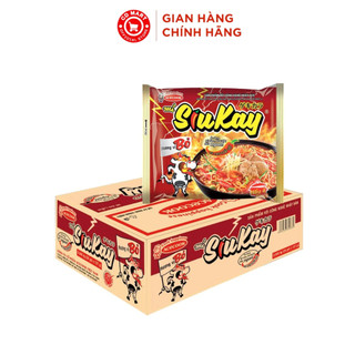 Thùng 24 gói phở và mì Acecook SiuKay 128G (vị bò/ vị hải sản/ phở trộn)