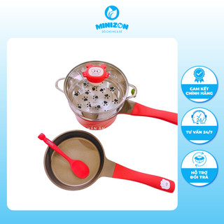 Bộ nồi chảo cao cấp Didinika Hàn Quốc 18cm đủ màu