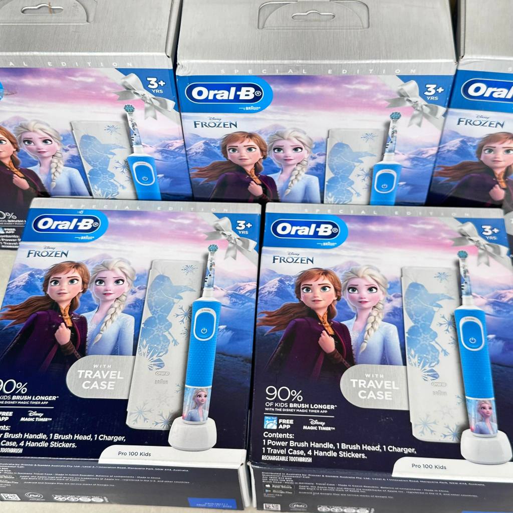 [FULLBOX] Bàn Chải Điện ORAL B PRO 100 KIDS ELSA FROZEN cho bé