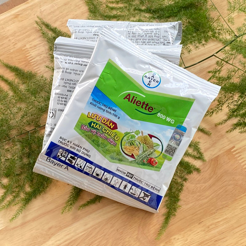 Chế phẩm trừ nấm bệnh cao cấp ALIETTE 800WG - 100gr