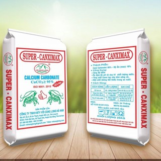 Combo 3kg vôi super canxi xử lý nước nuôi ốc bươu đen