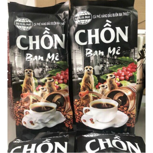 COMBO 5KG CÀ PHÊ CHỒN ĐEN PHA PHIN