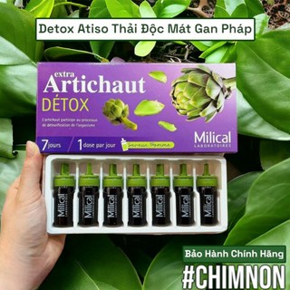 Milical thải độc gan và cơ thể từ hoa atiso - extra artichaut detox